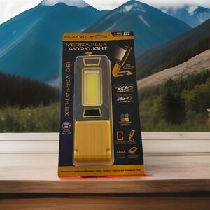 Farpoint Versa‎ Flex Worklight 500 Lumens LED Magnetic Swivel Flashlight Yellow